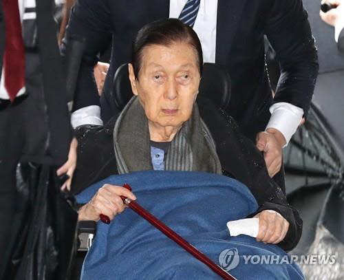 신격호 롯데 명예회장. <연합뉴스>